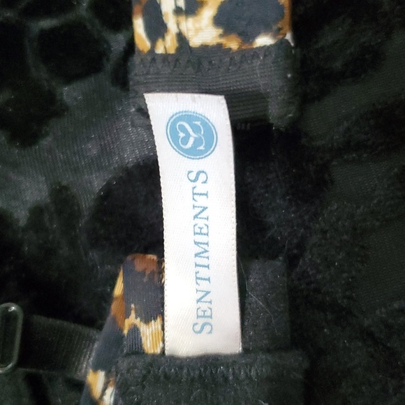 Sentiments Leopard Print Push-up Bra 34B - Picture 6 of 8